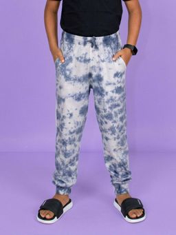 KiddoPanti - Boys Indigo Cotton Track pant