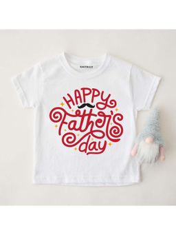 KNITROOT - Unisex White Cotton T-Shirt