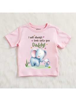 KNITROOT - Unisex Pink Cotton T-Shirt
