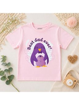KNITROOT - Unisex Pink Cotton T-Shirt