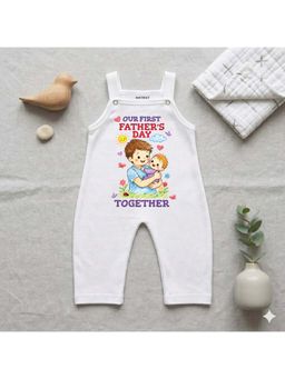 KNITROOT - Unisex White Cotton Bodysuit