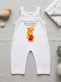 KNITROOT - Unisex White Cotton Bodysuit