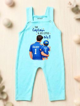 KNITROOT - Unisex Blue Cotton Bodysuit