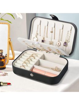 Firstseen - PU Leather Jewellery Organizer Rings, Earrings, Necklaces Storage Case