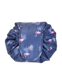 Firstseen - Drawstring Cosmetic & Makeup Organizer Bag Portable Vanity Pouch for Women