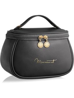 Firstseen - Luxury PU Leather Travel Cosmetic Bag Portable Makeup & Jewellery Organizer for Women
