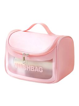 Firstseen - Travel Wash Bag for Toiletries & Makeup Large Capacity Portable Organizer with Handle