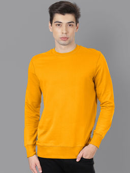 Free Authority - Regular Fit Yellow Sweatshirt