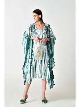 STIL-O-STITCH - White Cotton Casual A-Line Above Knee Dress