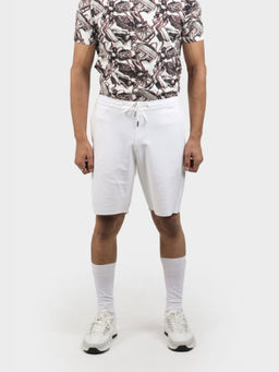 No Grey Area - White The Grey Area Bonded Shorts