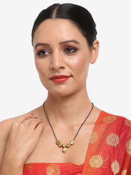 Ruby Raang Studio - Dusk Dew Kundan Mangalsutra