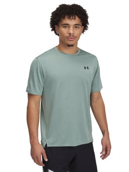 Under Armour - Men Grey Solid T-Shirt