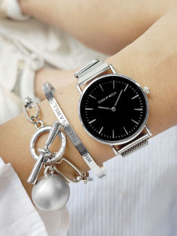 Joker and Witch - Joker & Witch Amber Watch Bracelet Stack For Women