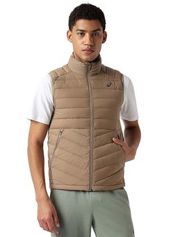 ASICS - Men Brown Lightweight Down Vest