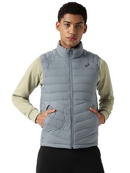 ASICS - Men Grey Lightweight Down Vest