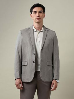 Arrow - Men Grey 185Tailored Fit Blazer