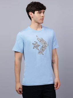 Converse - Men Blue Shoelace T-Shirt
