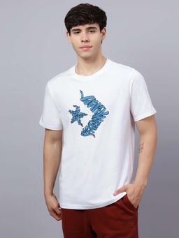 Converse - Men White Shoelace T-Shirt