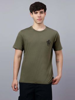 Converse - Men Olive Lets Stick Together T-shirt