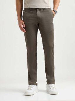 Arrow Sports - Sport Mens All Over Printed Satin Trousers Green