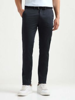 Arrow Sports - Sport Mens Textured Satin Trousers Blue