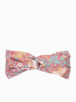 Aditi Wasan - Printed Multi-Color Viscose Knot Design Headband
