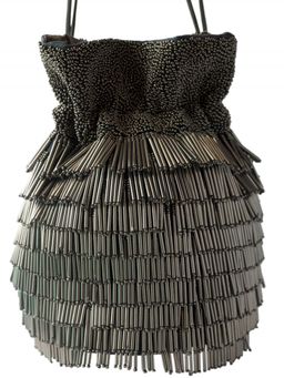 Adora By Ankita - Charcoal Flapper Bucket Bag