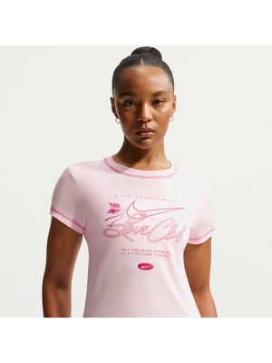 Buy Nike Sportswear Chill Knit Women's Slim Short-Sleeved Cropped
