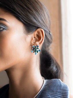 Shaya by CaratLane - Multi-Color Sterling Silver Earrings