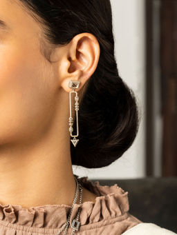 Shaya by CaratLane - Diana Barry Earrings in 925 Silver