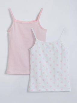 Hopscotch - Stretchy Polka Dot Camisoles (Pack of 2)