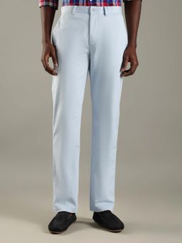 Tommy Hilfiger - Blue Solid/Plain Casual Trouser