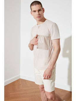 Trendyol - Man Off White T-Shirt