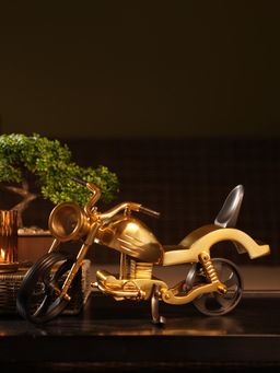 Pure Home + Living - Gold Decorative Bike