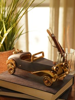 Pure Home + Living - Gold and Grey Decorative Car