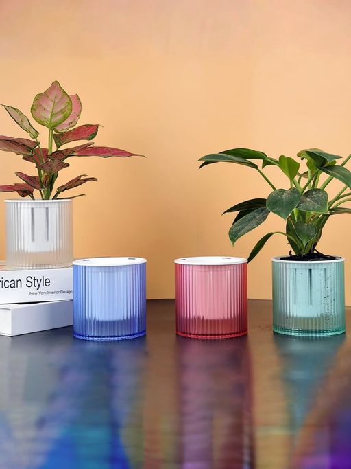 UMAI Self Watering Planters and Pots (Pack of 4)