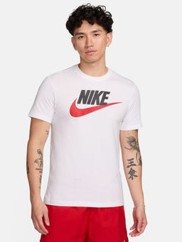Nike - White Men's Sportswear Short Sleeve T-Shirt (2XL)