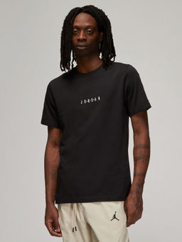 Nike - Black Men's Jordan Air Short Sleeve T-Shirt