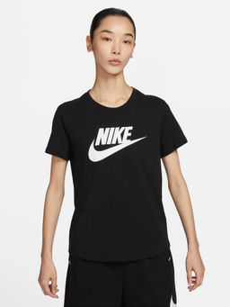 Nike - Black Women's Sportswear Essentials Short Sleeve T-Shirt (XS)