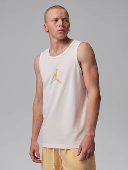 Nike - White Men's Jordan Brooklyn Tank Top (XS)