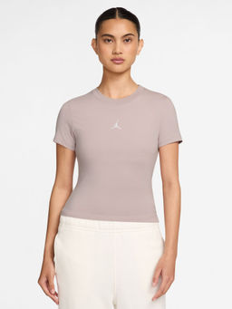 Nike - Mauve Women's Jordan Essentials Short Sleeve T-Shirt