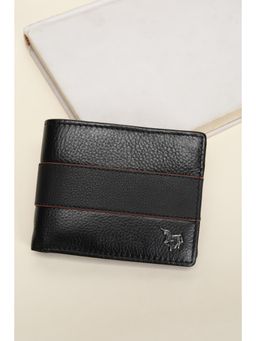 Van Heusen - Men Black Leather Wallet