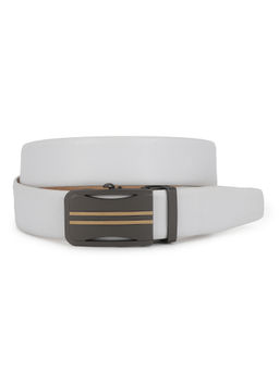 GIL - Men Minibox White Autolock Belt