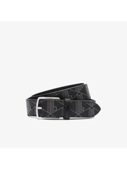 Lacoste - Men Black Monogram Belt