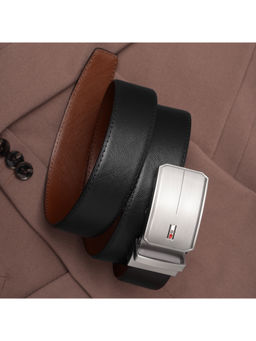 GIL - Men Black Saffiano Reversible Auto Belt