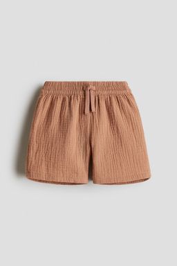 H&M - Boys Orange Cotton Muslin Shorts