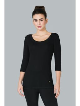 Van Heusen Woman Lingerie and Athleisure - Van Heusen Women Anti Bacterial & Heat Retention Thermal T-Shirt - Charcoal