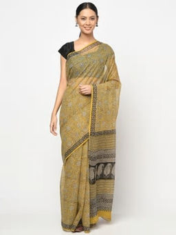 Fabindia - Cotton Silk Kota Printed Sari