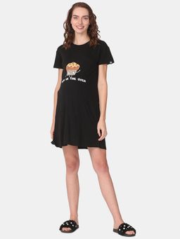 The Mom Store - Bun In The Oven Maternity T- Shirt Dress