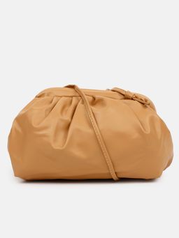 Haute Sauce - Women Tan Solid Handbag